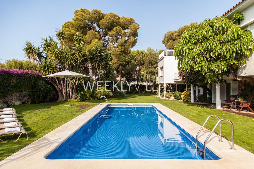 Villa Sitges Tupinetti Beach at 1 min walk Amaizing Garden&View Center Sitges 5 minutes walk Exterior foto