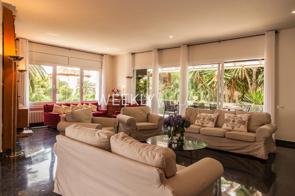 Villa Sitges Tupinetti Beach at 1 min walk Amaizing Garden&View Center Sitges 5 minutes walk Exterior foto